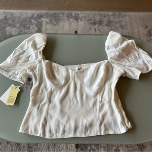 Wilfred Novella shortsleeve blouse - new with tags